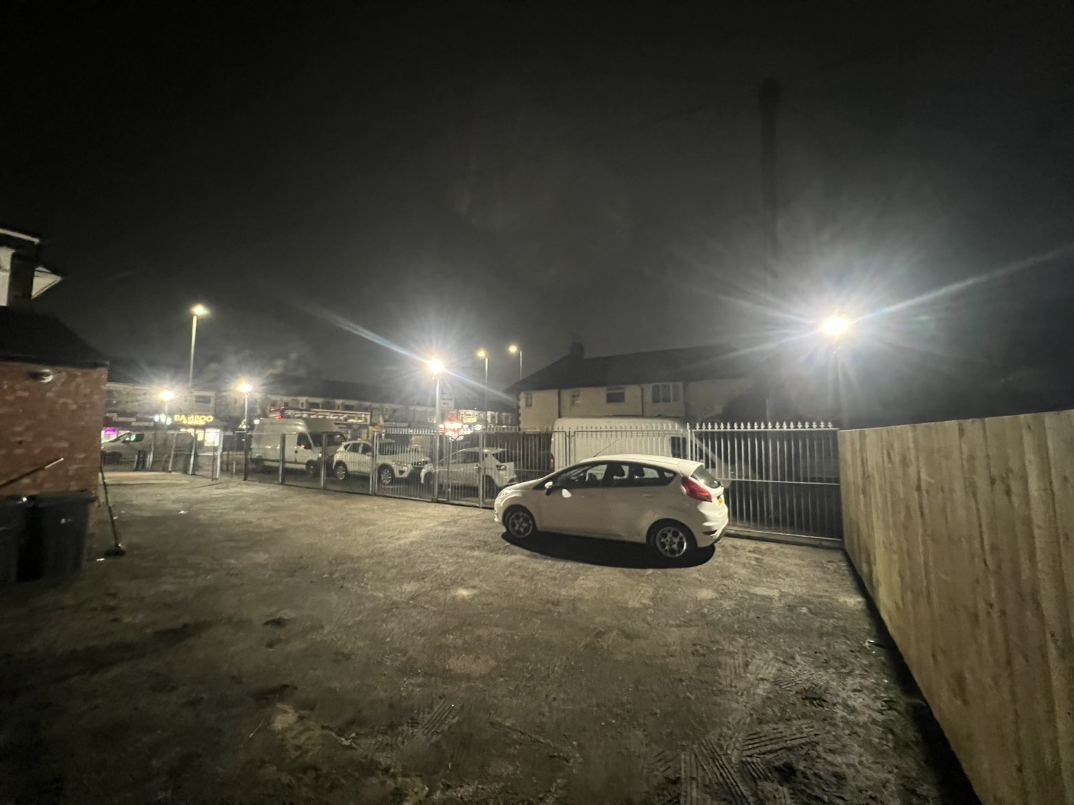 Exterior lighting project